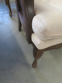 24.5"W Vintage-Style Accent Chair