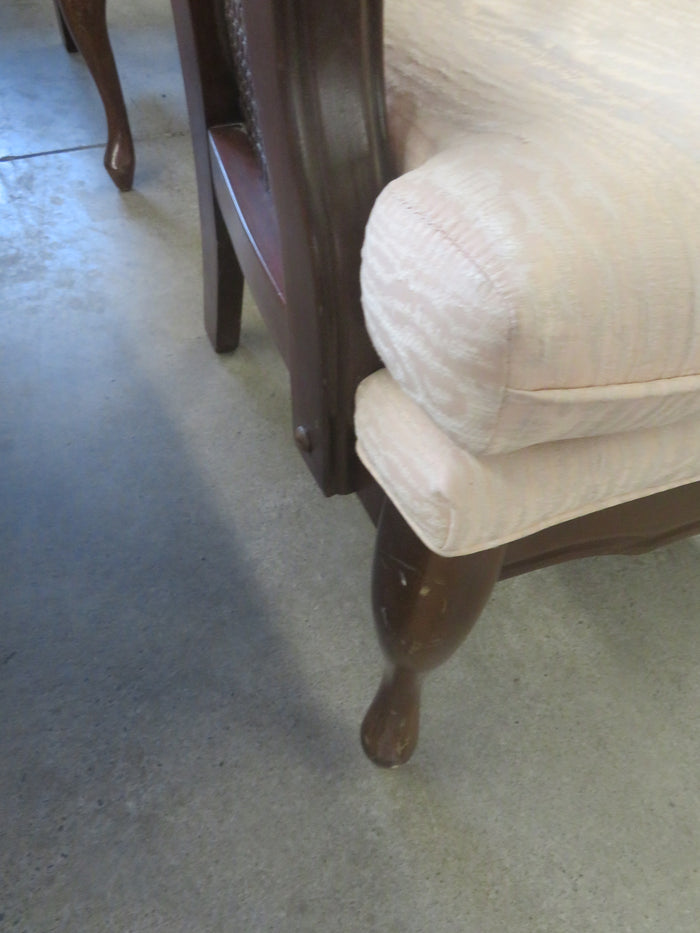 24.5"W Vintage-Style Accent Chair