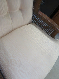 24.5"W Vintage-Style Accent Chair