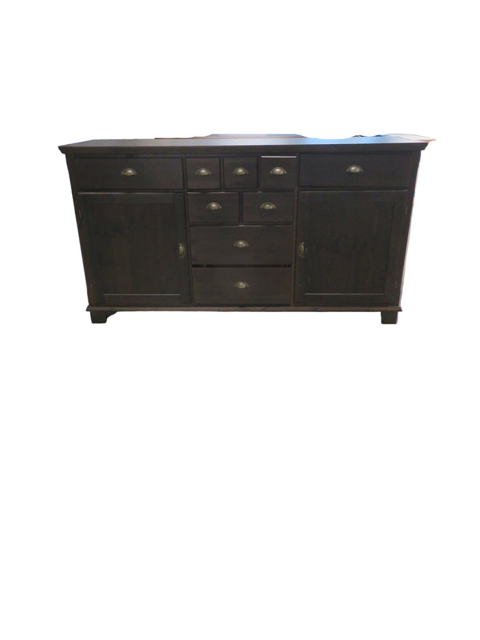 65"W Wooden Sideboard With 11-Drawers In different Size