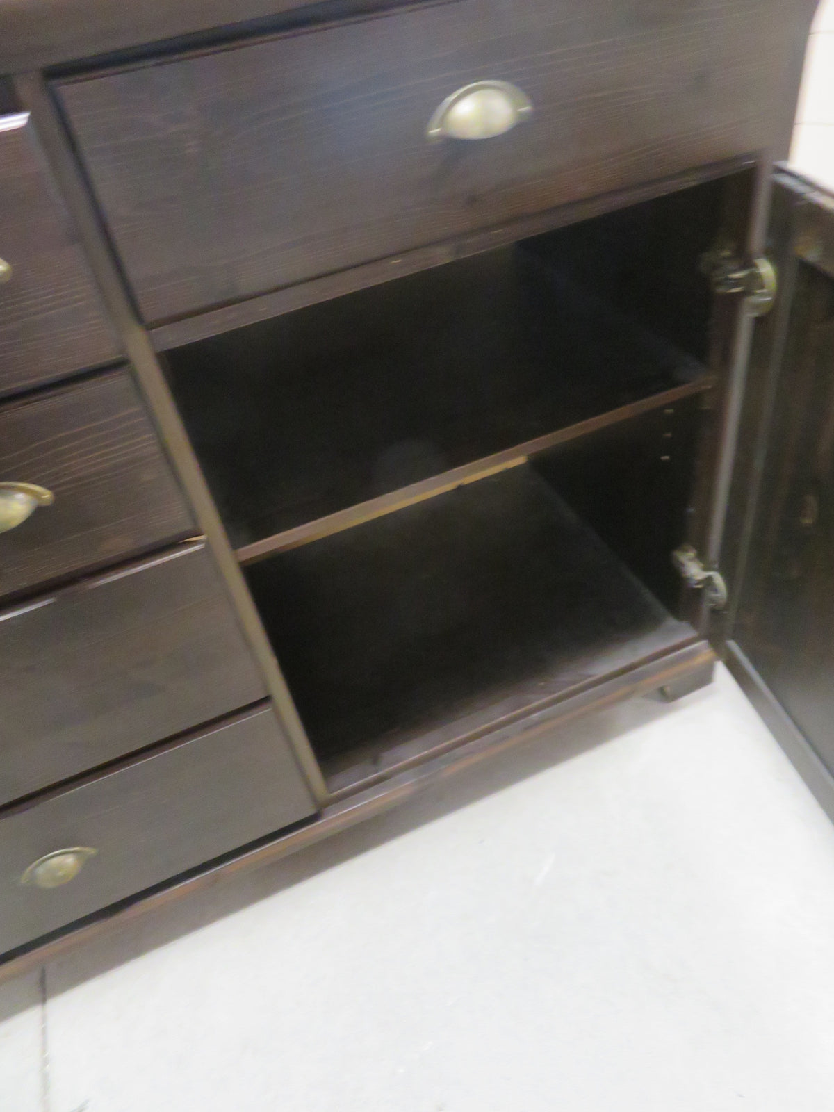 65"W Wooden Sideboard With 11-Drawers In different Size