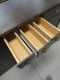 65"W Wooden Sideboard With 11-Drawers In different Size