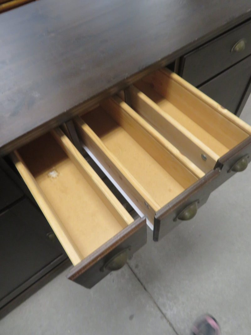65"W Wooden Sideboard With 11-Drawers In different Size