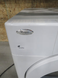 27"W Electric Front Load Dryer in White