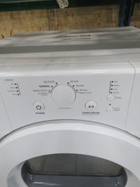 27"W Electric Front Load Dryer in White