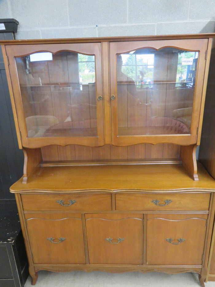 52"W 2-Piece Wooden Sideboard and Hutch