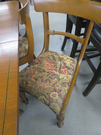 Dining Table With 6 Chairs and Single Leaf