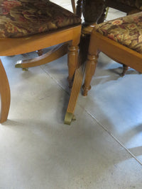 Dining Table With 6 Chairs and Single Leaf