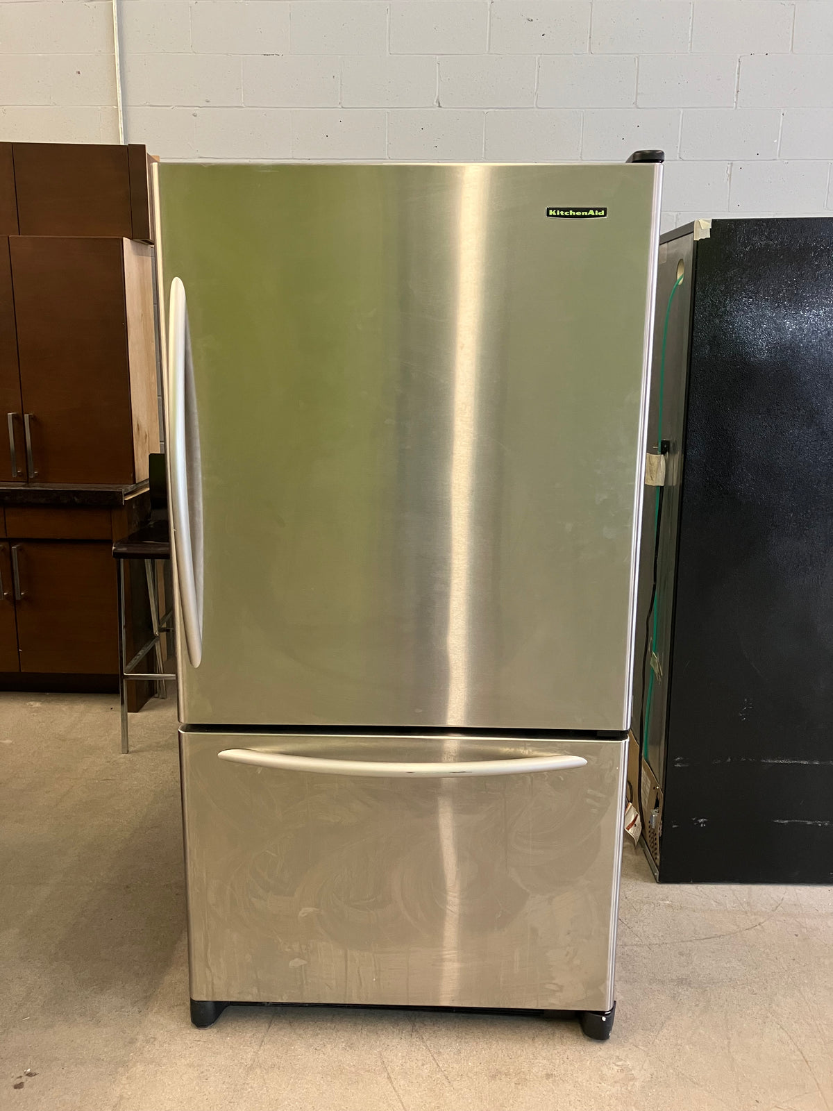 Stainless Steel KitchenAid Refrigerator