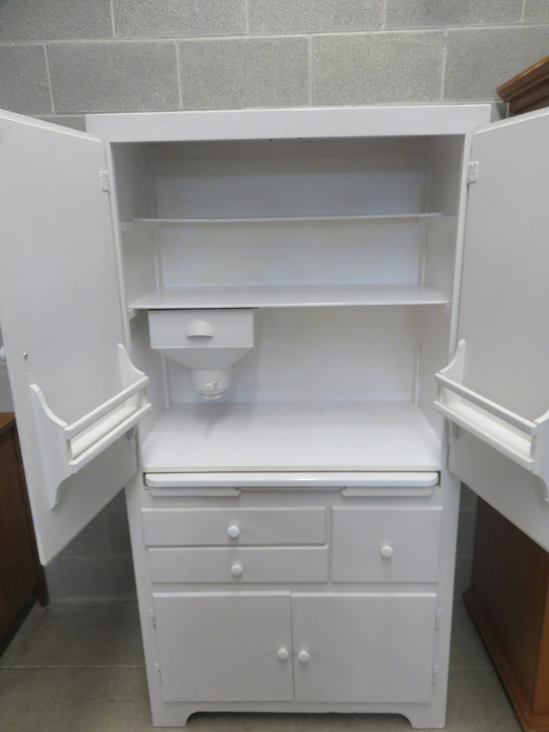 34.5"W 1-Piece Vintage Country Kitchen Cabinet