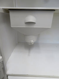 34.5"W 1-Piece Vintage Country Kitchen Cabinet