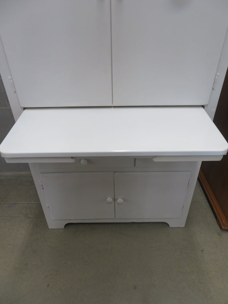 34.5"W 1-Piece Vintage Country Kitchen Cabinet