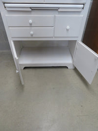 34.5"W 1-Piece Vintage Country Kitchen Cabinet