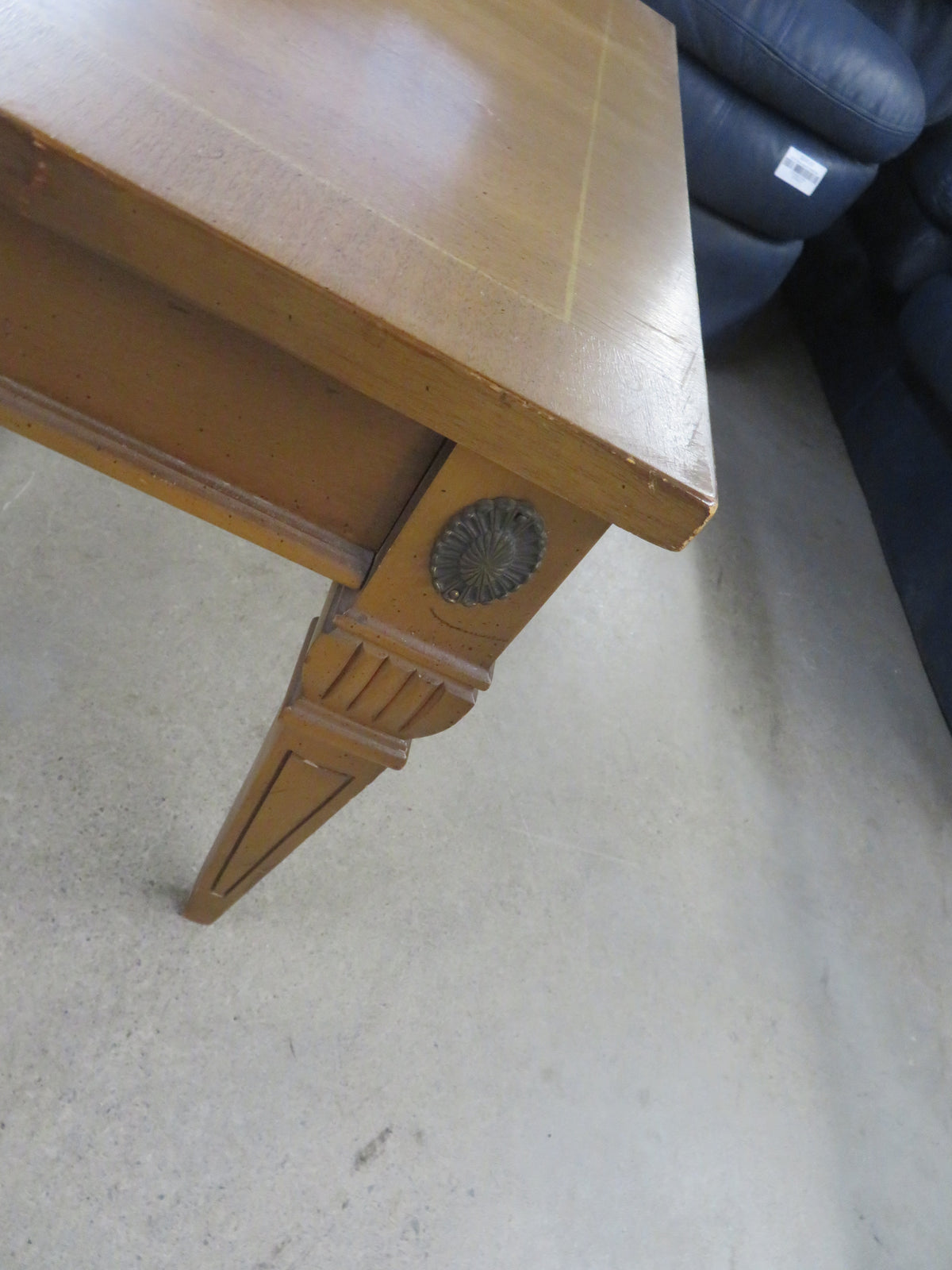 66"W Wooden Coffee Table