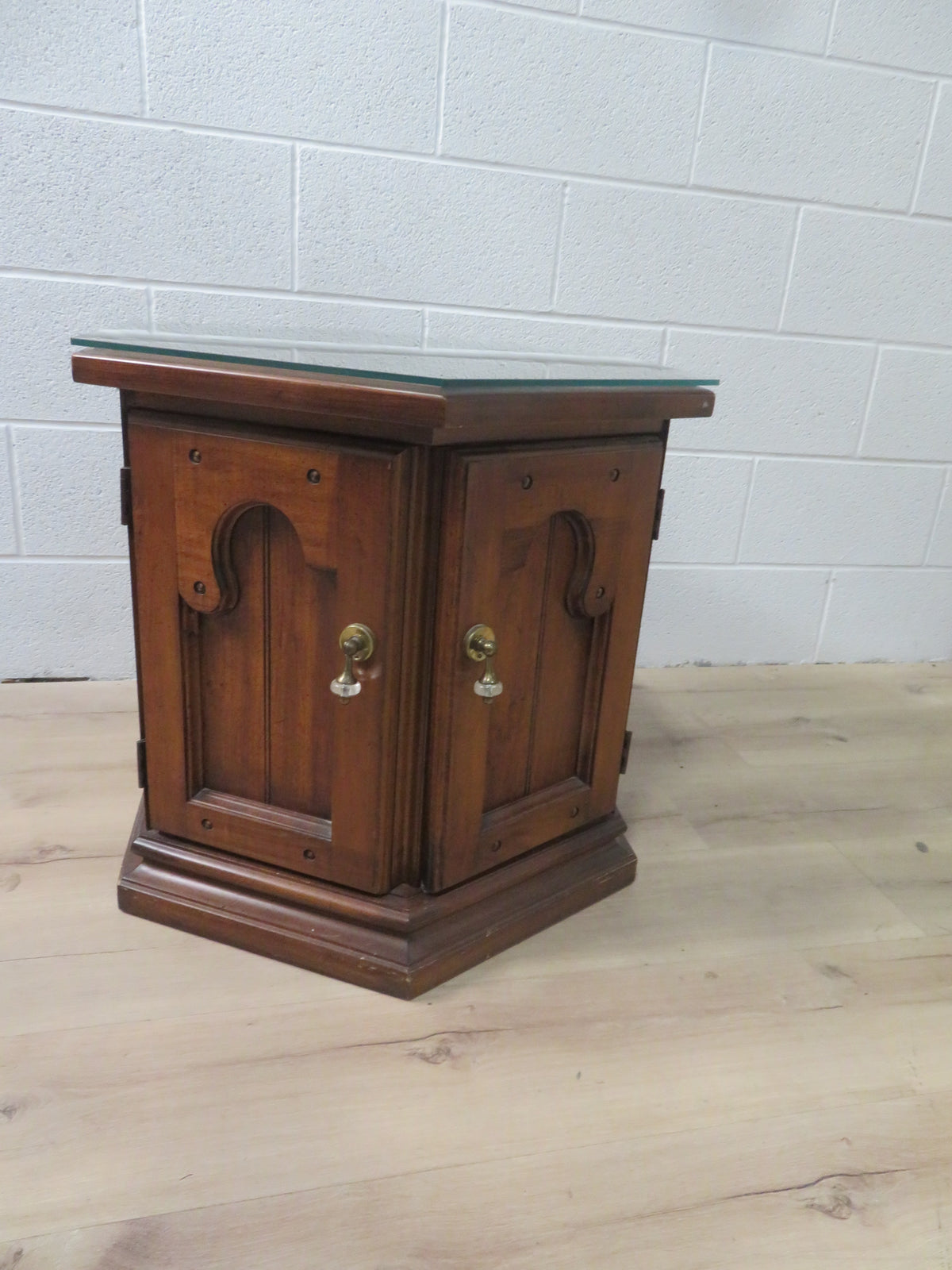 22.5" W Wooden Nightstand
