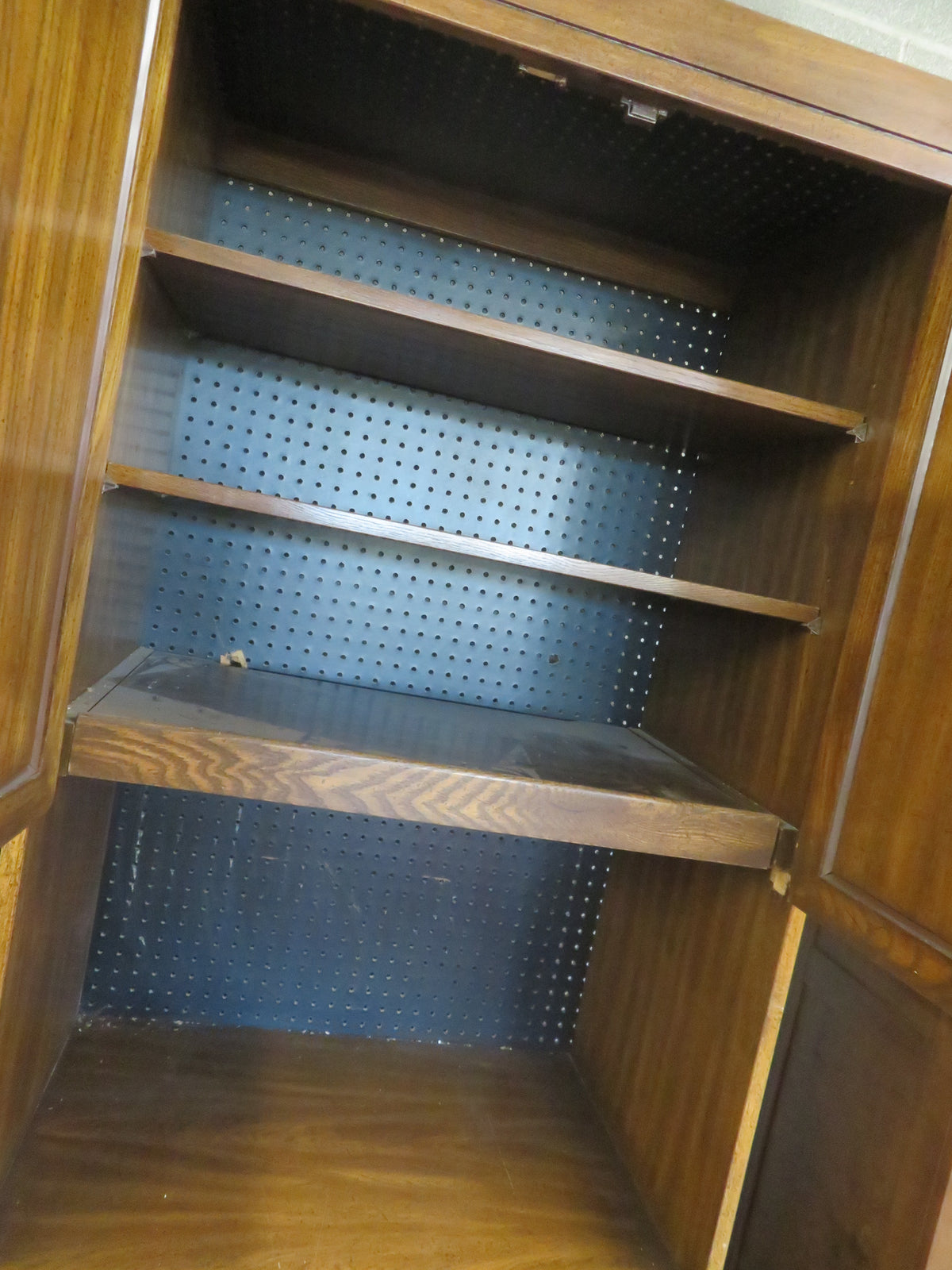 30"W Wooden Hutch