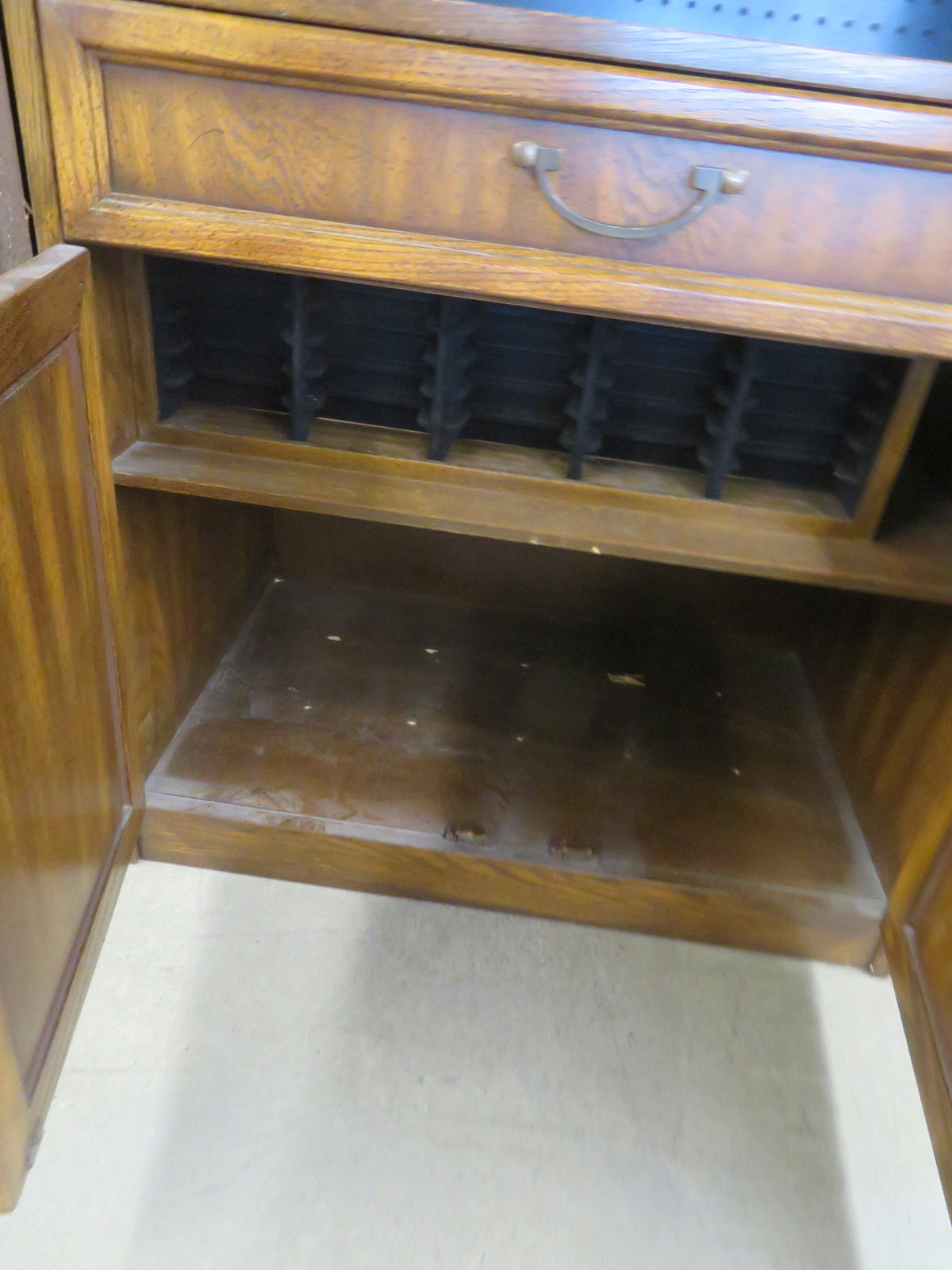 30"W Wooden Hutch