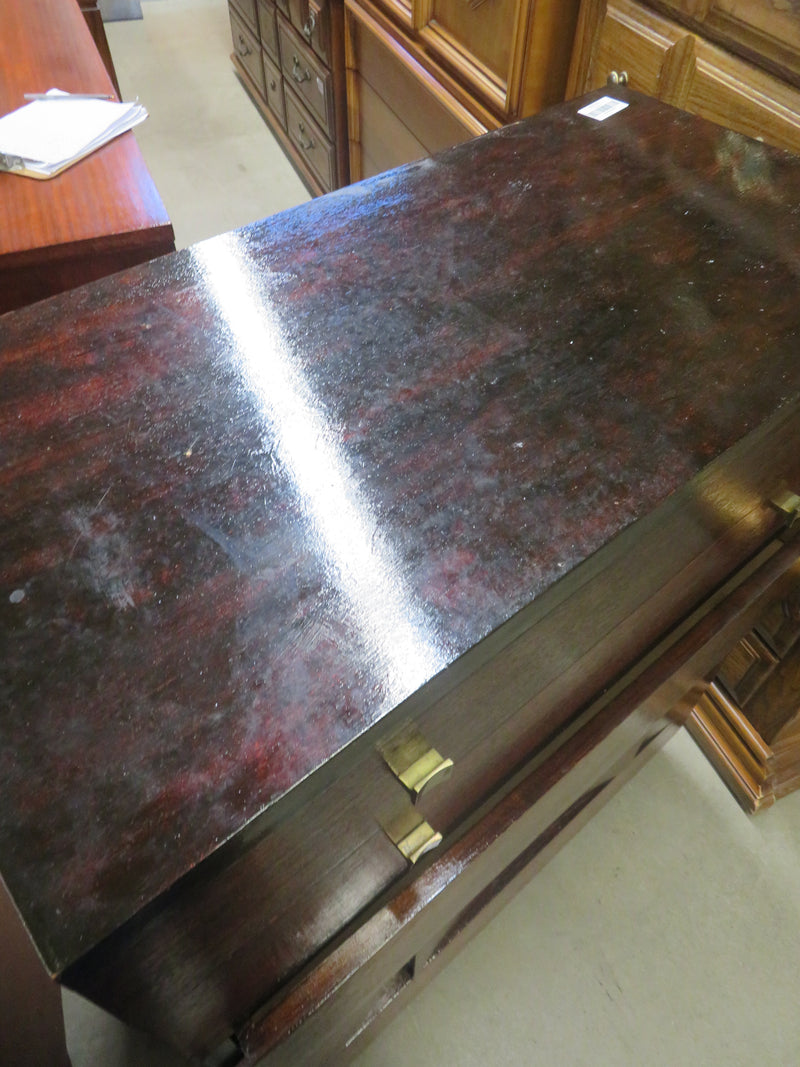 36"W 6-Drawer Wooden Dresser