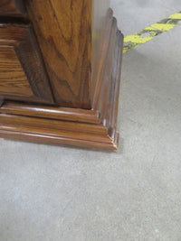 44"W Antique-Style Wooden Dresser