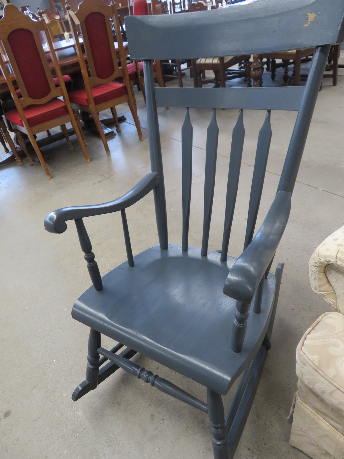 Grey Rocking Chair