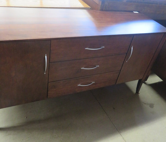 63"W 5-Drawer Wood  Dresser