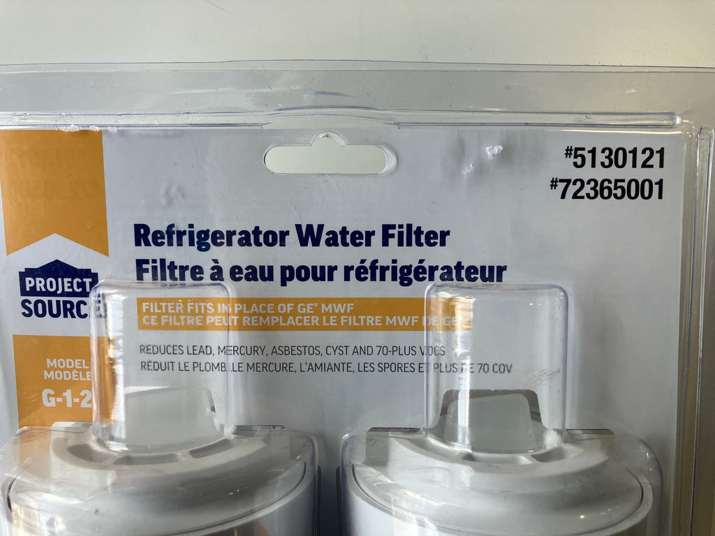 Project Source Refrigerator G-1-2 Water Filters - 2/Pack