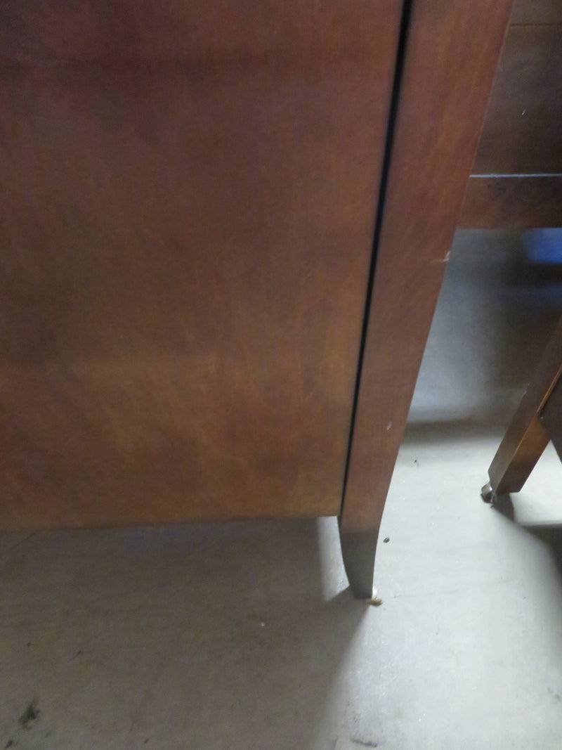 63"W 5-Drawer Wood  Dresser