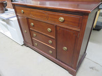 Brown Six Drawer Dresser