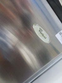 28"W Stainless Steel Fridge/Freezer with Upper Freezer