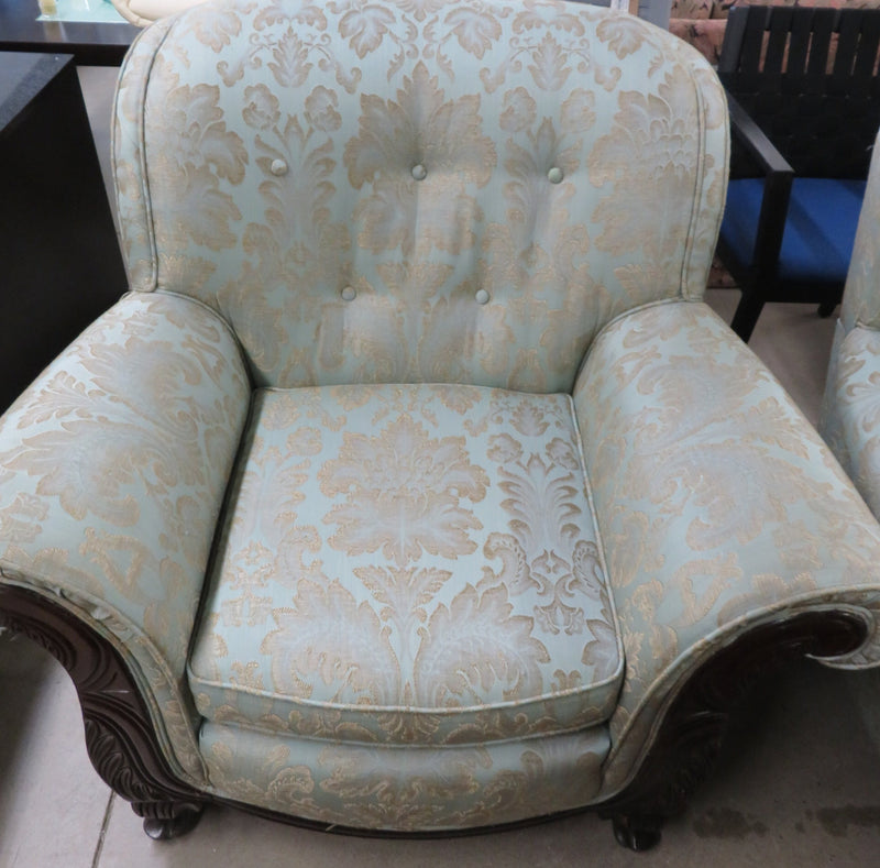 Green Ancient Armchair