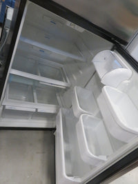 28"W Stainless Steel Fridge/Freezer with Upper Freezer