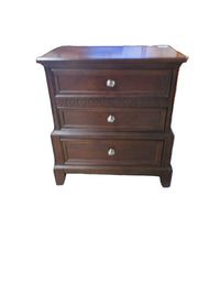 27"W Wooden Side Table