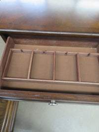 27"W Wooden Side Table