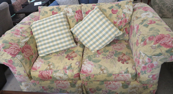 Floral Loveseat