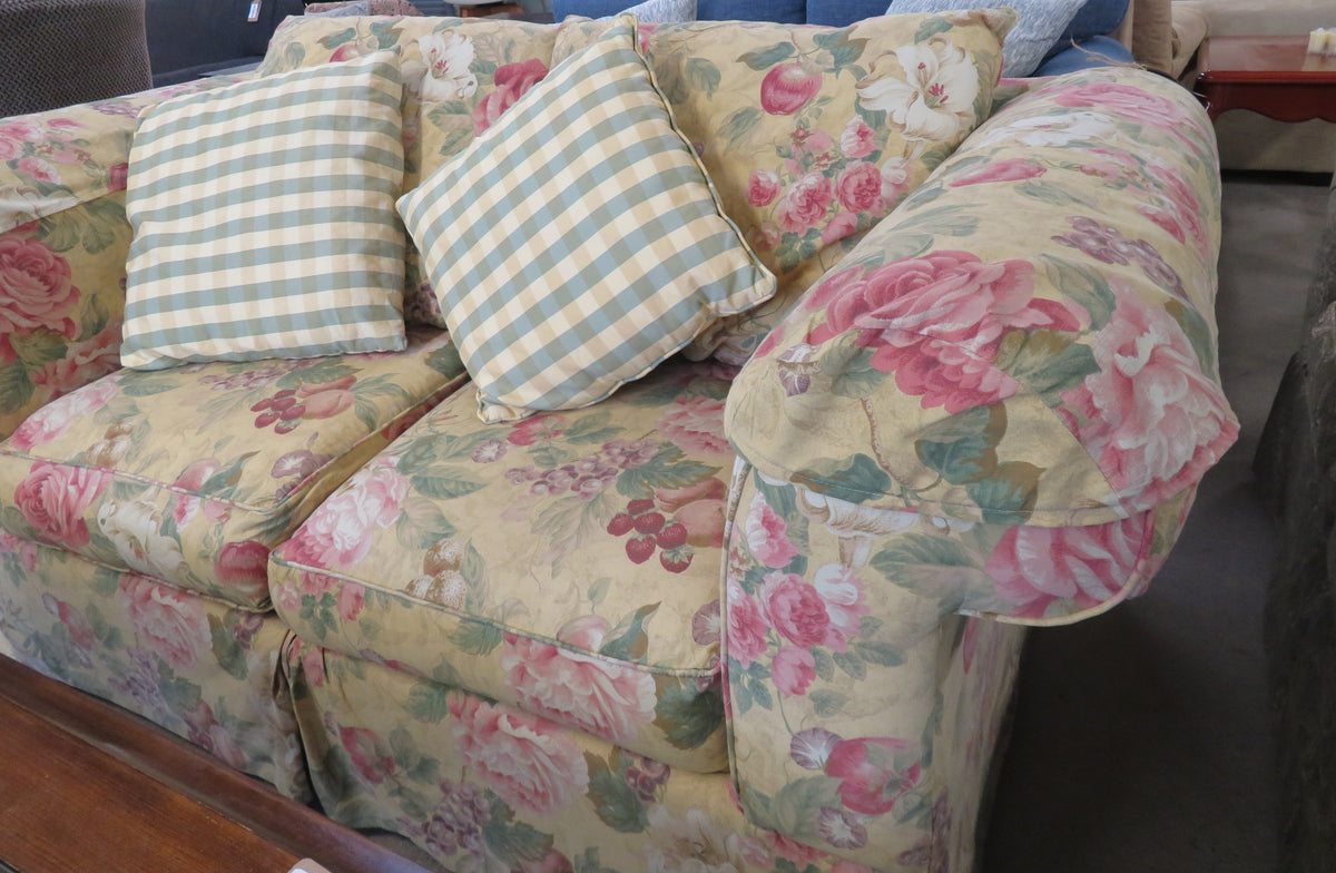 Floral Loveseat