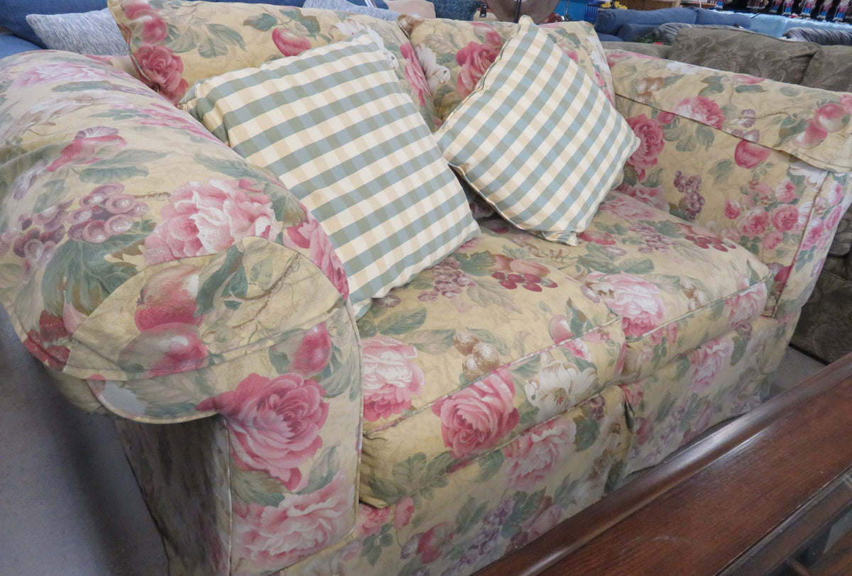 Floral Loveseat