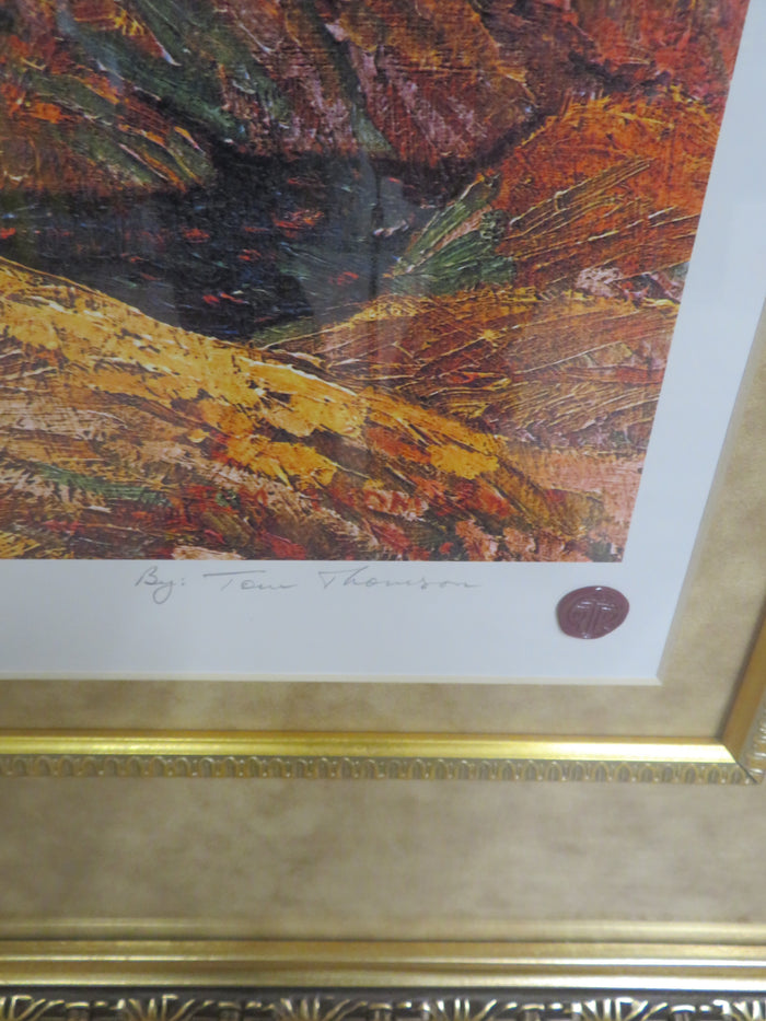40"W "Byng Inlet Georgian Bay" - Signed Print - Framed