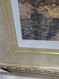 40"W "Byng Inlet Georgian Bay" - Signed Print - Framed