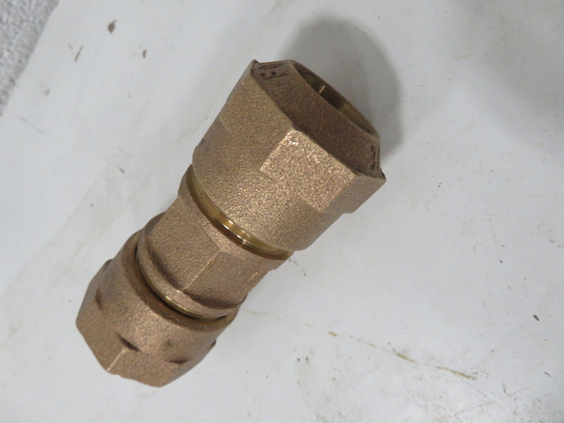 3/4" CTS Brass Coupling