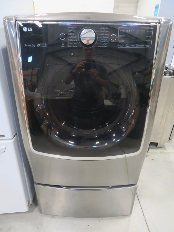 29"W Electric Front Load Dryer in Gray