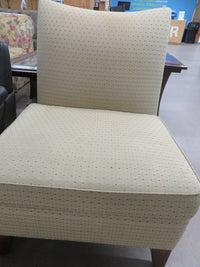 Green Patterned Living Chair