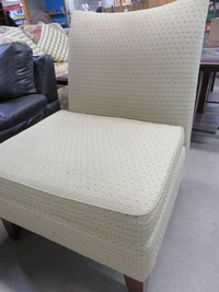 Green Patterned Living Chair