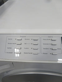 27"W Front Load Washing Machine in White