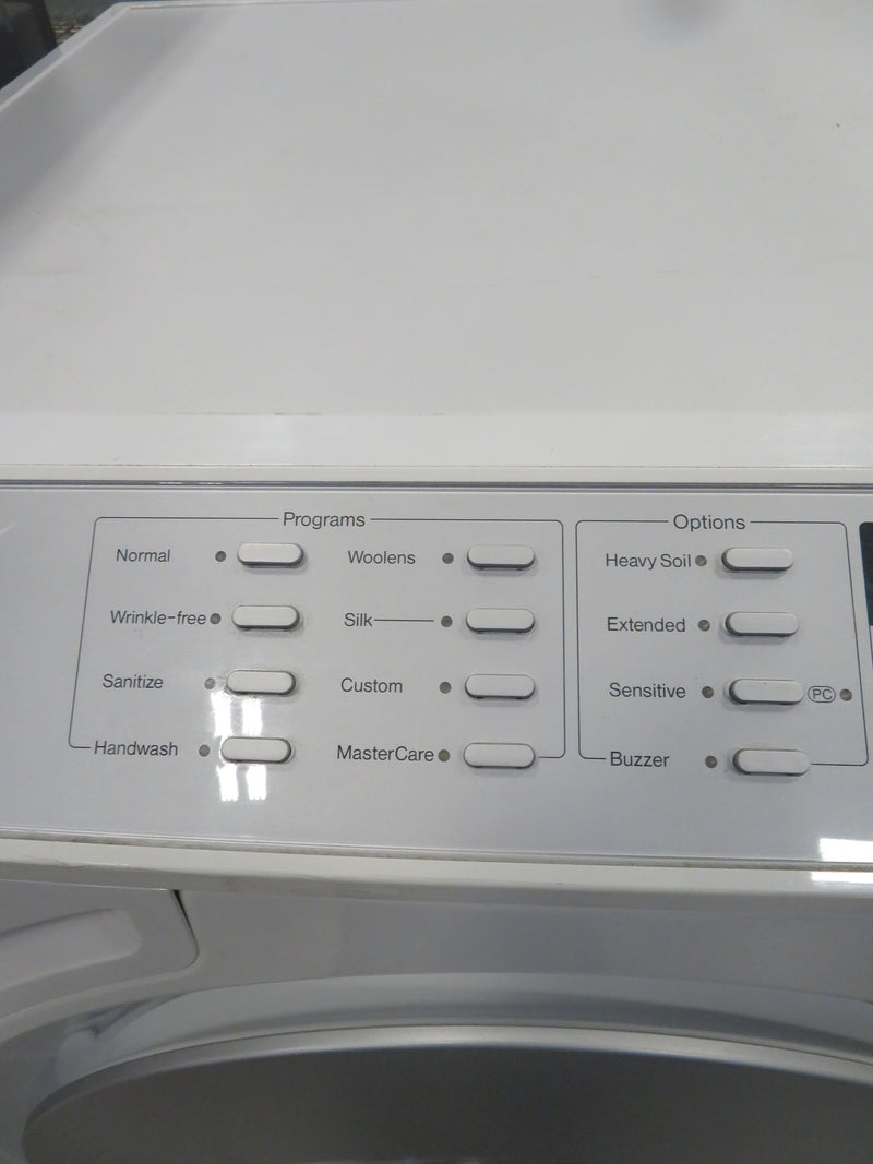 27"W Front Load Washing Machine in White