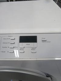 27"W Front Load Washing Machine in White