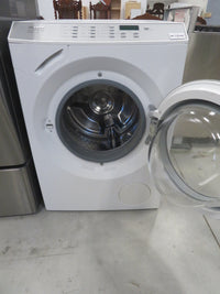 27"W Front Load Washing Machine in White