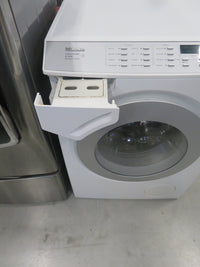 27"W Front Load Washing Machine in White