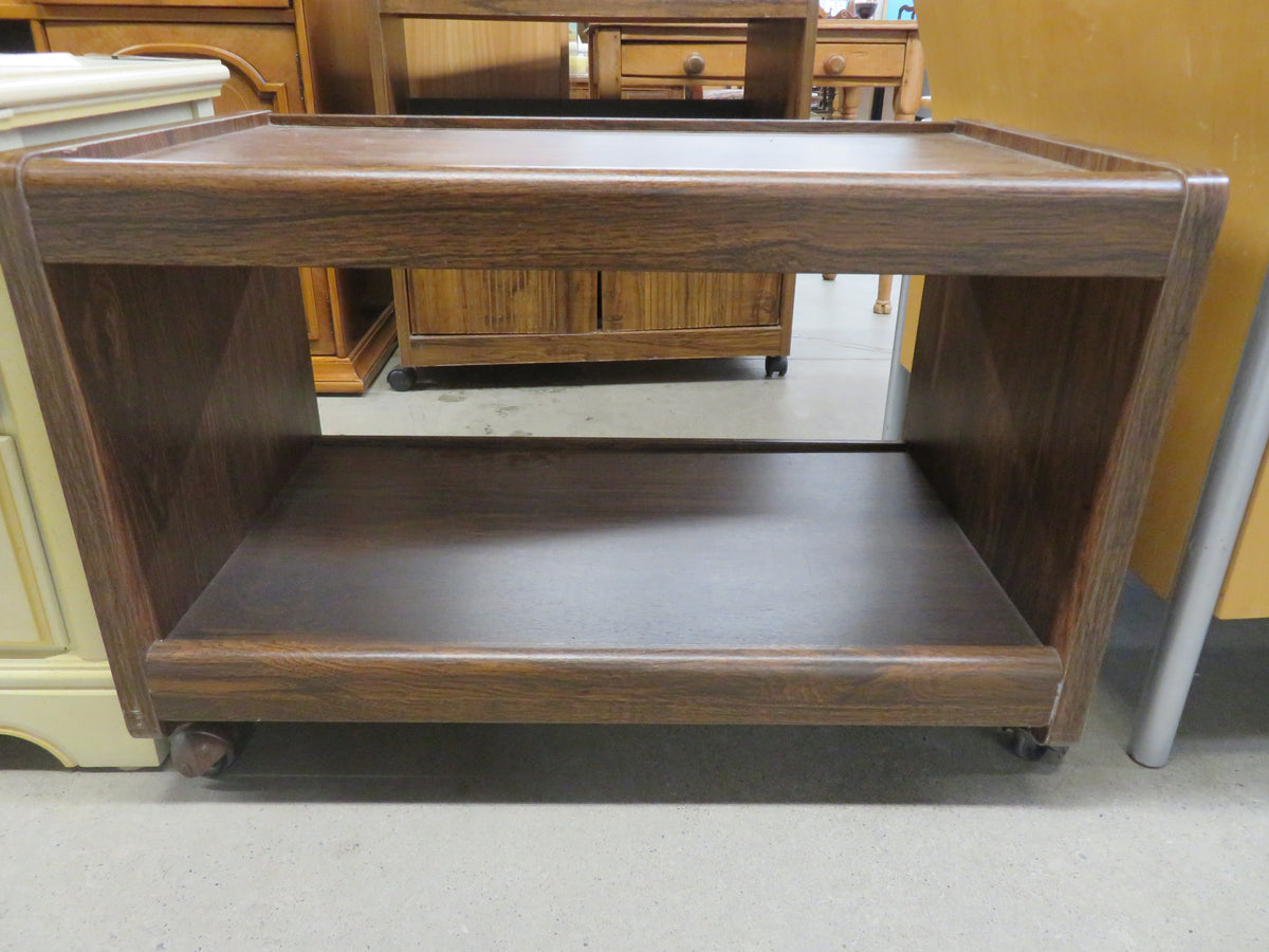 Dark Mid-century Side table