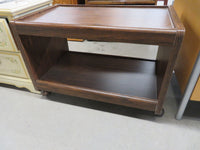 Dark Mid-century Side table