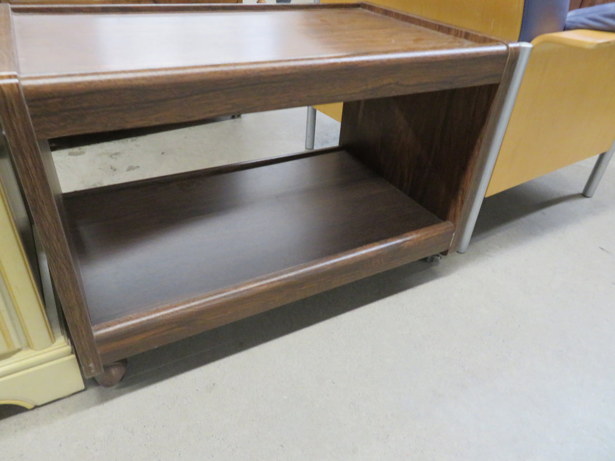 Dark Mid-century Side table